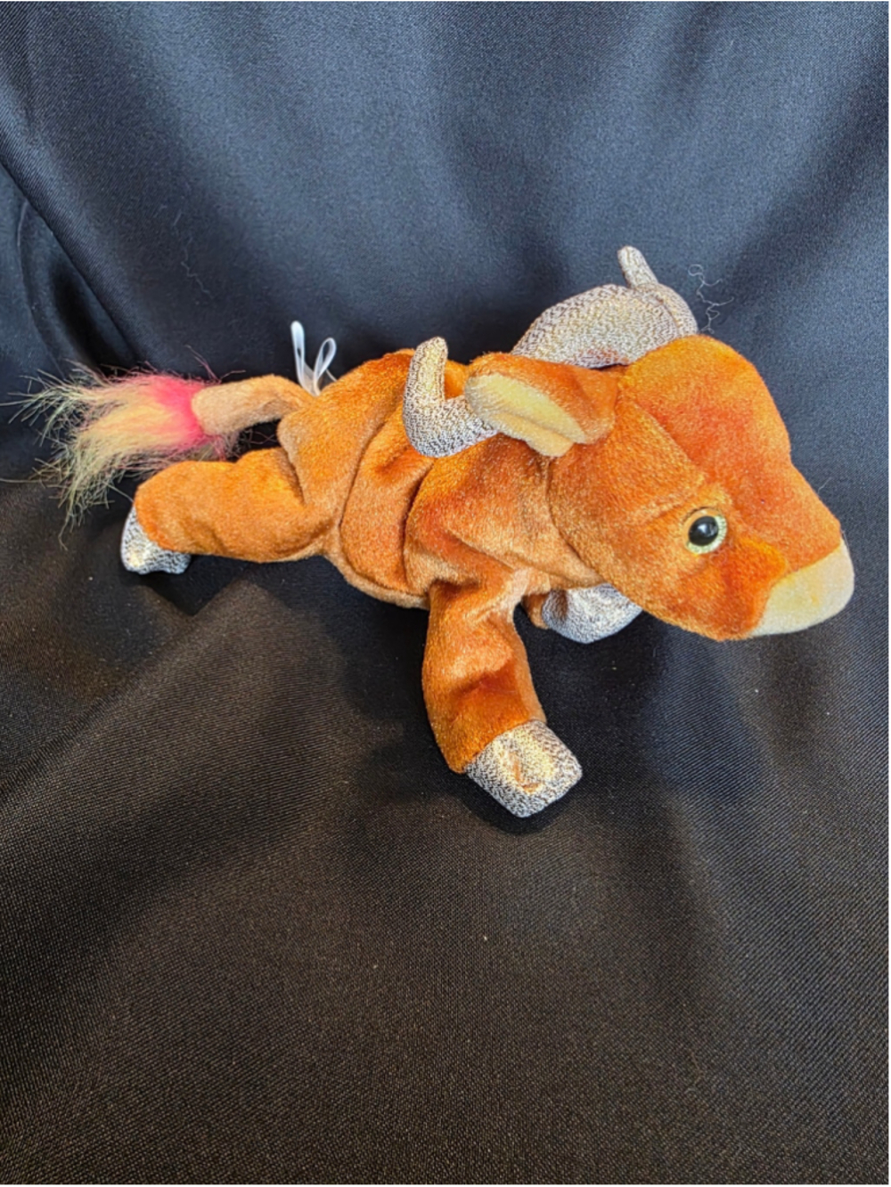 Ty Beanie Baby Zodiac Collection Ox Stuffed Animal vintage